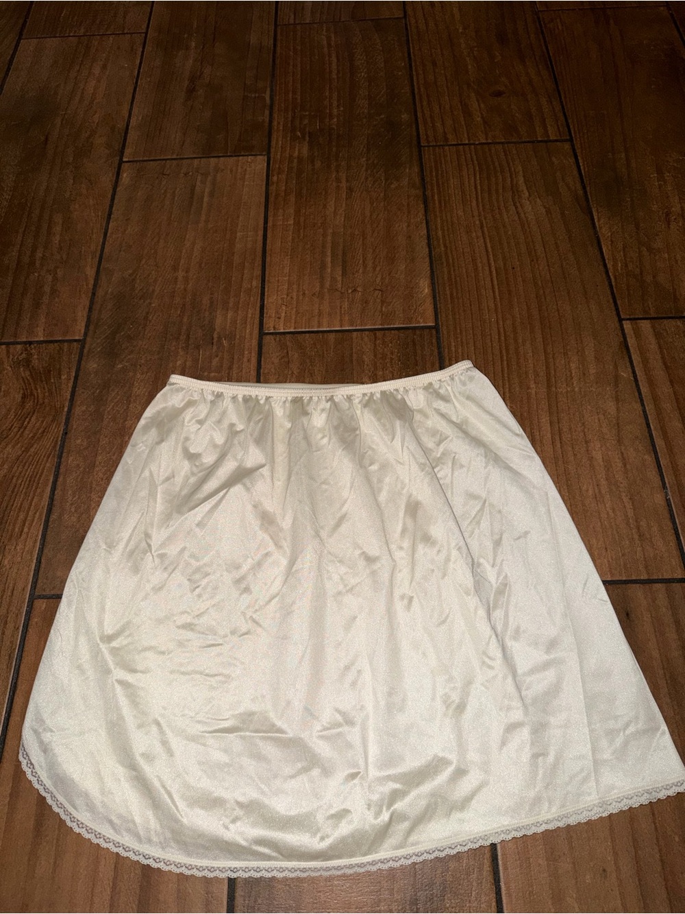 Half Slip Skirt in Ivory - Lightweight Underskirt